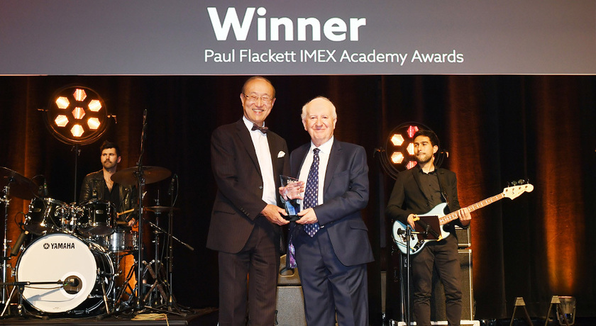 日本人初 IMEXでThe Paul Flackett IMEX Academy Award 受賞 | 日本コンベンションサービス株式会社 - JCS